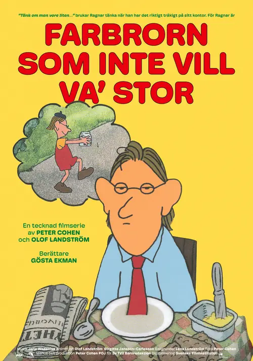 Affisch för Farbrorn som inte vill va' stor