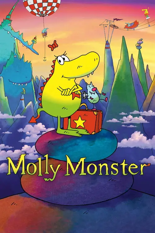 Affisch för Molly Monster och äggmysteriet