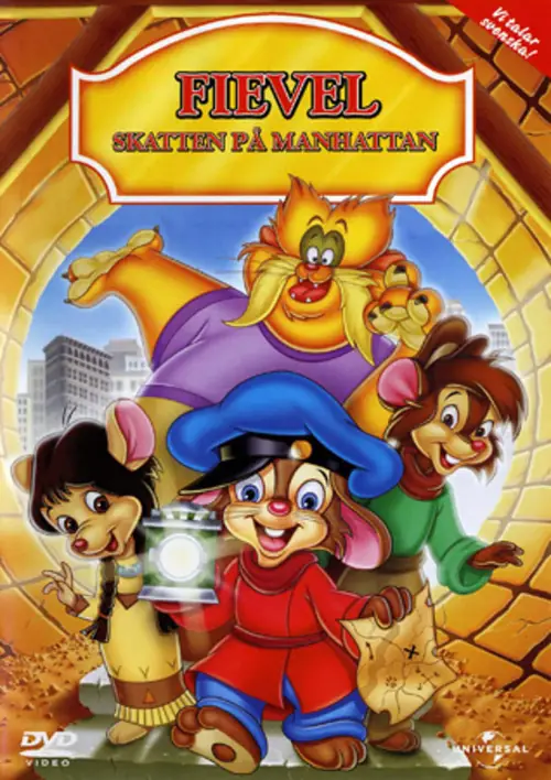 Affisch för Fievel – Skatten på Manhattan