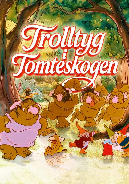 Affisch för Trolltyg i Tomteskogen