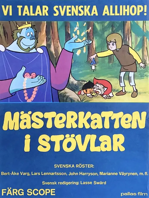 Affisch för Mästerkatten i stövlar