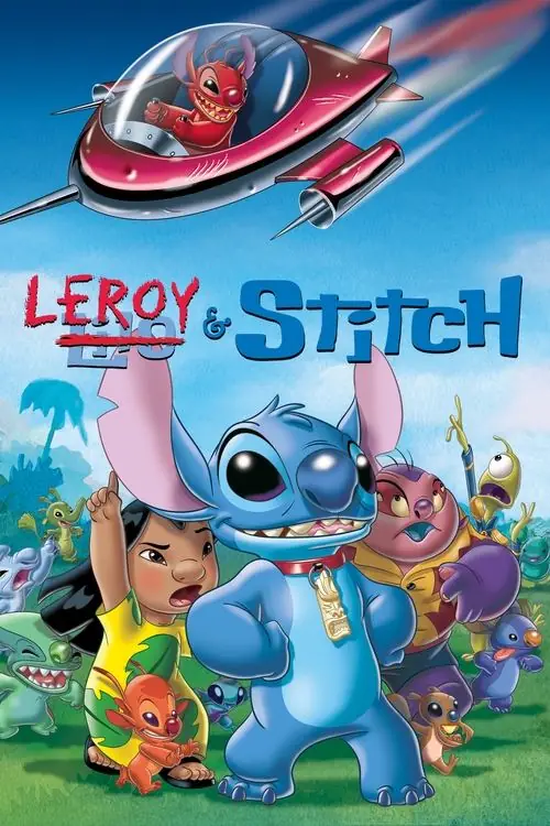 Affisch för Leroy och Stitch