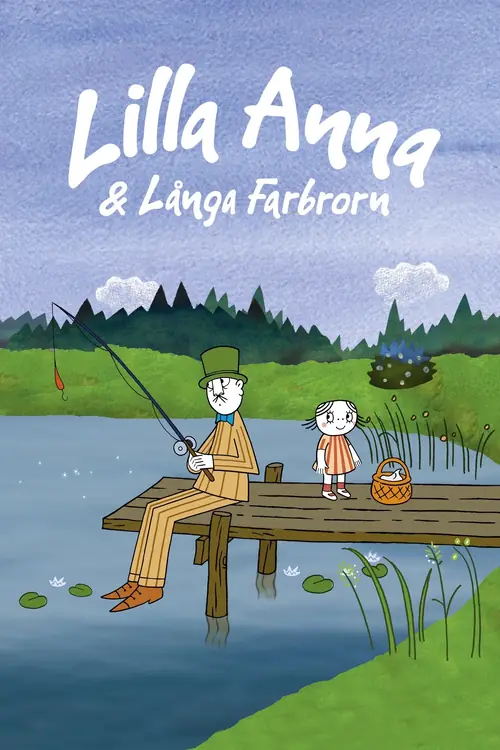 Affisch för Lilla Anna och Långa Farbrorn