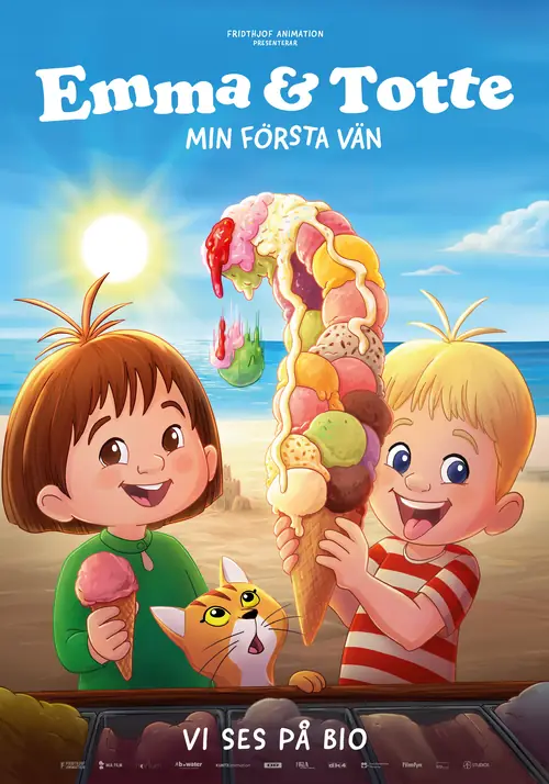 Affisch för Emma & Totte - min första vän