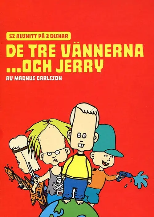 Affisch för De tre vännerna och Jerry