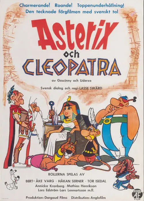 Affisch för Asterix och Kleopatra