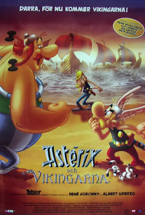 Affisch för Asterix och vikingarna