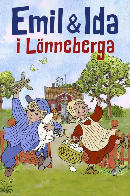 Affisch för Emil & Ida i Lönneberga