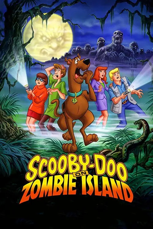 Affisch för Scooby-Doo på Zombieön