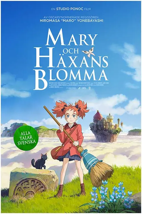 Affisch för Mary och häxans blomma