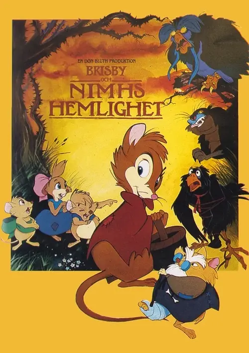 Affisch för Brisby och Nimhs hemlighet
