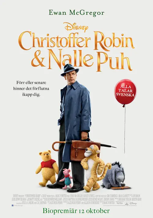 Affisch för Christoffer Robin & Nalle Puh