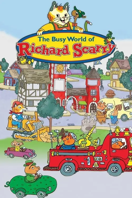 Affisch för Richard Scarrys äventyrsvärld