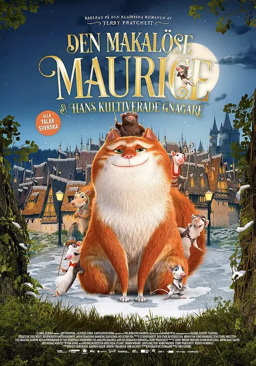 Affisch för Den makalöse Maurice