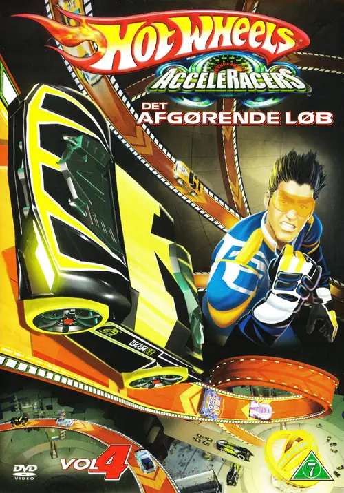 Omslag: Hot Wheels AcceleRacers: The Ultimate Race – Det Afgørende Løb (DVD)