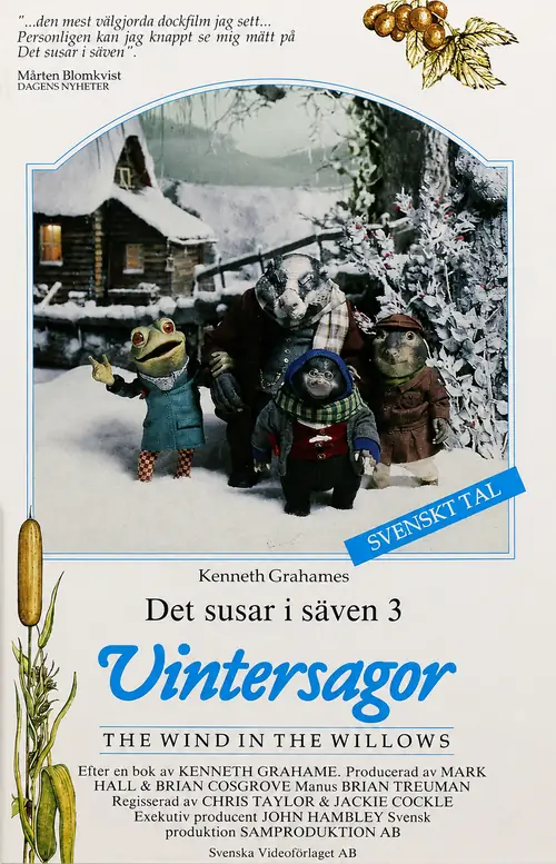 Omslag: Det susar i säven - vintersagor (VHS)