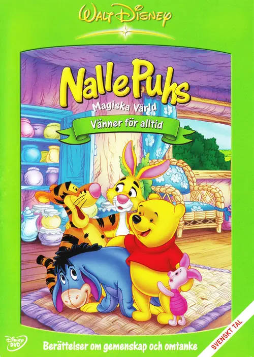 Omslag: Nya äventyr med Nalle Puh – Nalle Puhs Magiska Värld - Vänner för alltid (DVD)