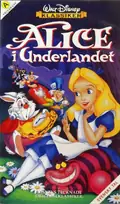 Omslag: Alice i Underlandet (VHS)