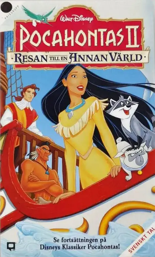 Omslag: Pocahontas 2 - Resan till en annan värld (VHS)