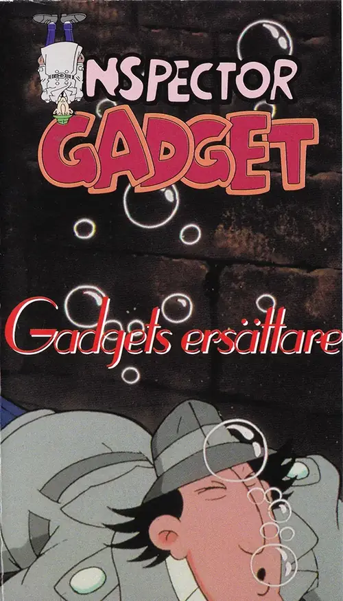 Omslag: Kommissarie Gadget – Inspector Gadget - Gadgets ersättare (VHS)