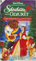 Omslag: Skönheten och Odjuret – Den förtrollade julen (VHS)