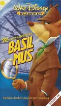 Omslag: Mästerdetektiven Basil Mus (VHS)