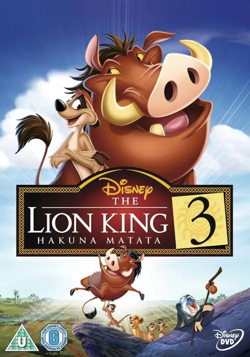 Omslag: Lejonkungen 3 – Hakuna Matata (DVD)