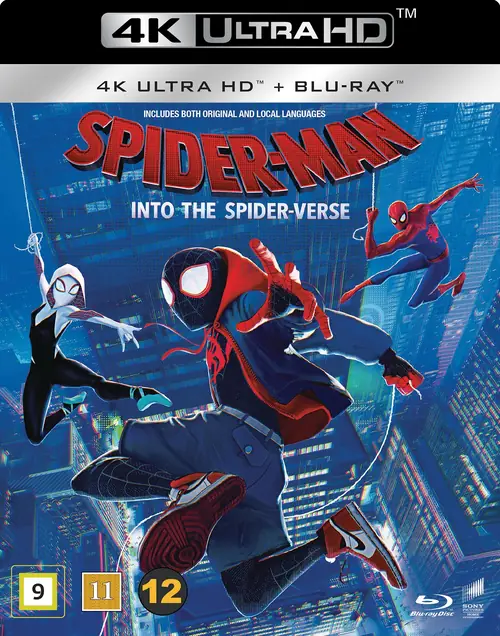 Omslag: Spider-Man: Into the Spider-Verse (4K UHD)