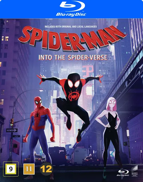 Omslag: Spider-Man: Into the Spider-Verse (Blu-ray)