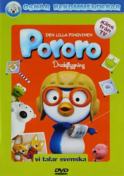 Omslag: Pororo - Den lilla pingvinen – Pororo - Drakflygning (DVD)