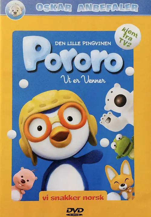 Omslag: Pororo - Den lilla pingvinen – Pororo - Vi er venner (DVD)
