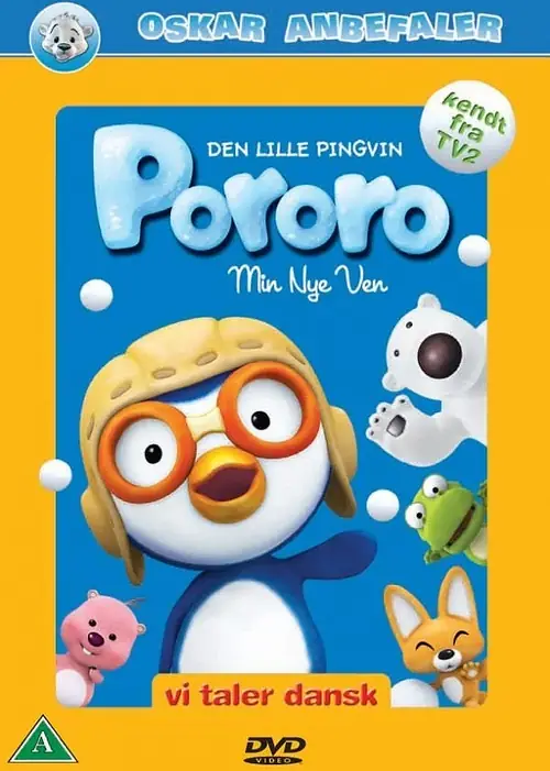Omslag: Pororo - Den lilla pingvinen – Pororo - Min nye ven (DVD)