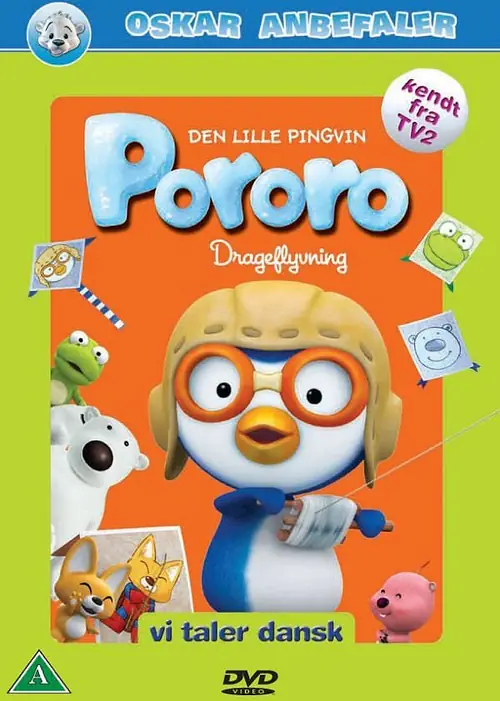 Omslag: Pororo - Den lilla pingvinen – Pororo - Drageflyvning (DVD)