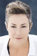 Porträtt av Kim Rhodes