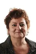Porträtt av Magda Cnudde