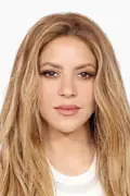 Porträtt av Shakira