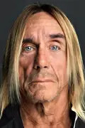 Porträtt av Iggy Pop