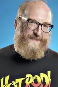 Porträtt av Brian Posehn