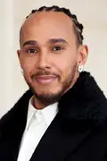 Porträtt av Lewis Hamilton