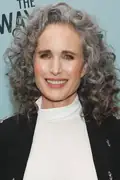 Porträtt av Andie MacDowell