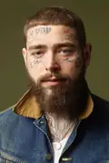 Porträtt av Post Malone