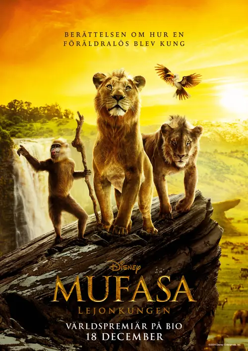 Affisch för Mufasa: Lejonkungen