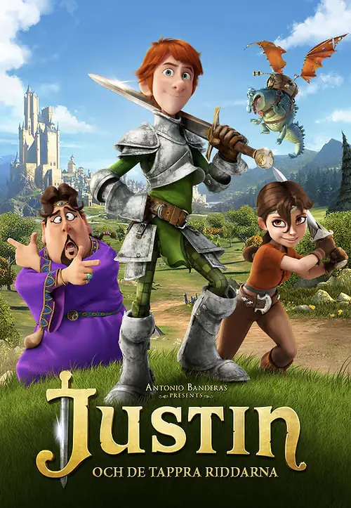 Affisch för Justin och de tappra riddarna