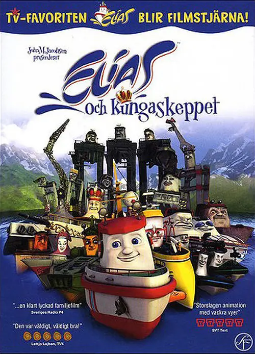 Affisch för Elias och kungaskeppet